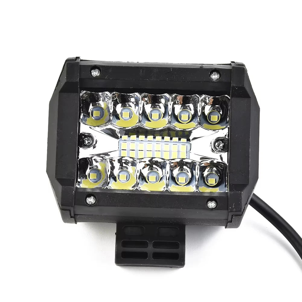 2PCS 60W LED Work Light Bar Spot Flood Led Headlights For Pods Offroad Fog Lamp SUV Car LED Headlights Fog Lamp Accessories