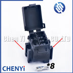 8 Pin 4 Ways Mini Blade Type Fuse Holder BX2047C-1 BX2047C-2 Micro In-line InLine Fuse Holders with  Pin Without Fuses
