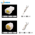 FW-C-6F-B/FW-C-6M-B Automotive waterproof connector Connector 6p harness plug rubber shell with terminal