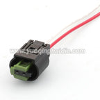 AMP 2 Pin Connector 0.6mm Male Female Connectors Auto AC Assembly Terminal Wire Harness Plug Socket 7-967570-4 968405-1