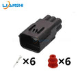 6189-7534 domestic model 6189-7535 is suitable for Changan Chevrolet headlight daytime running light 6p wiring harness plug