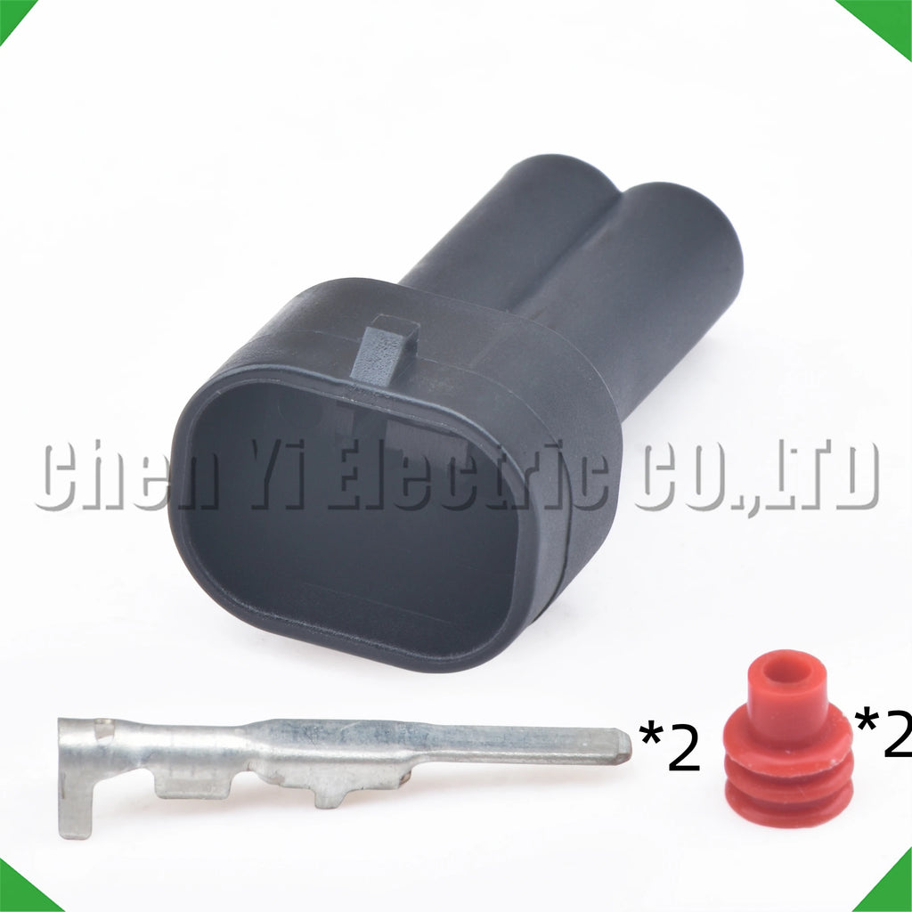 2-Pin Connector Automobile Injector Ignition waterproof Connector ignition