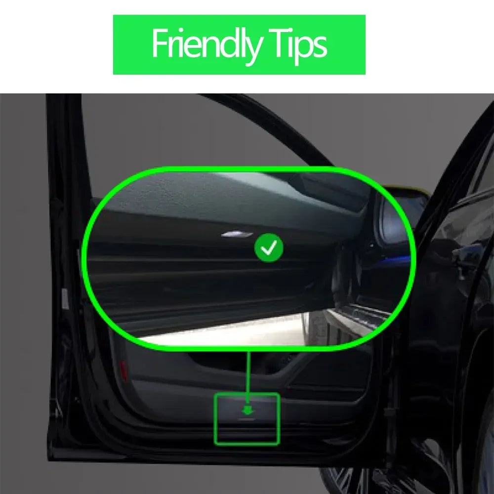 2PCS/Lot Welcome Light Door Light LED Projector Decoration Accessory For BMW Class 3 325Li Class 5 530 Class 7 X1 X3 X5 X6 Z4 Ne