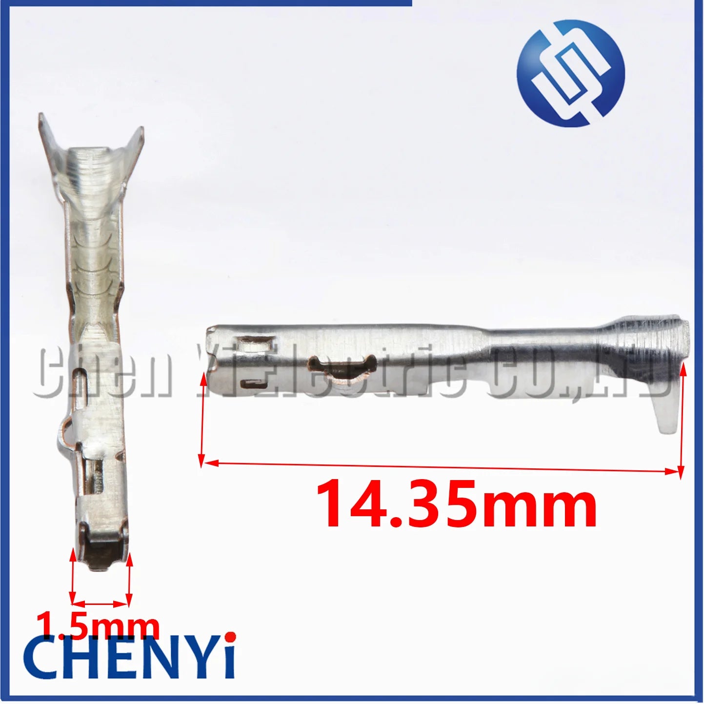 50 Pcs 0.64 mm series crimp female terminal Brass tin plating Pins For SAIT-A03T-M064 connector plug repalcement