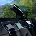 Car Electrostatic Sticker Auto Transparent Seamless Windshield Double-sided Stickers Paste Film for Car DVR Holder Bracket Hook