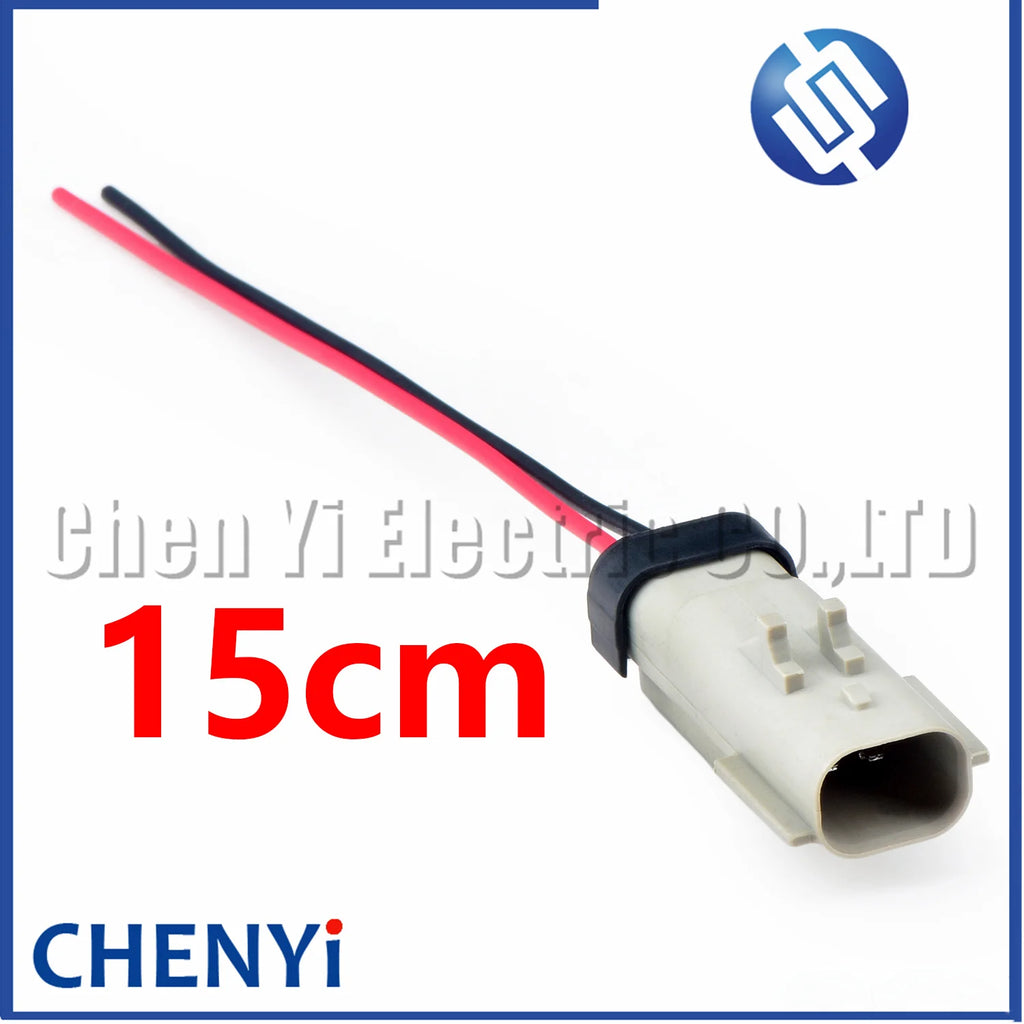 2 Pin automotive waterproof connector Air solenoid valve plug 54200207 54200261 54200206 For Cummins Jeep Lincoln Chrysler