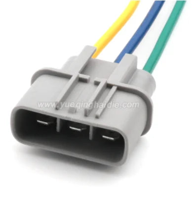 3pin auto waterproof  electric plastic  wire harness connector HD031YA-6.3-11