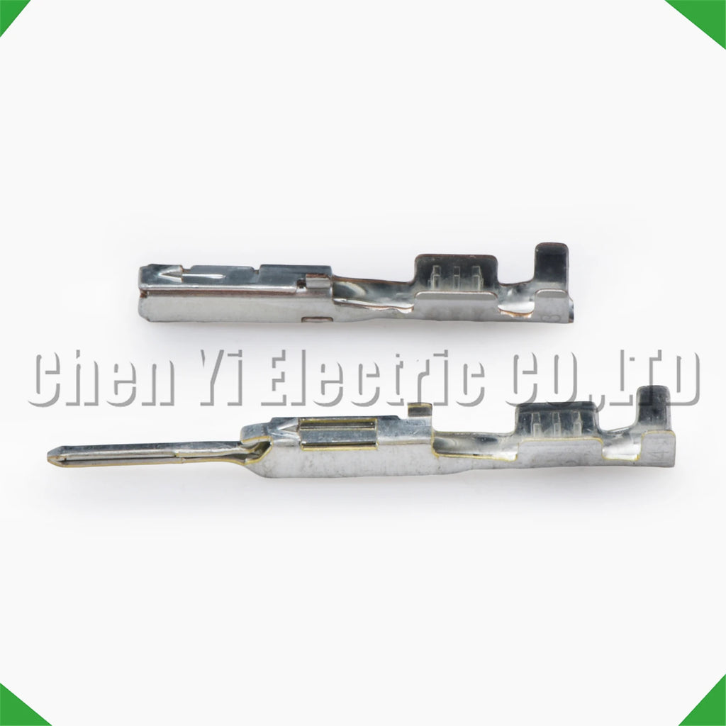 50 Pcs 0.6 mm Male or Female wire Crimp Pins For 8100-4030 8100-4027 Sheath Automotive ...