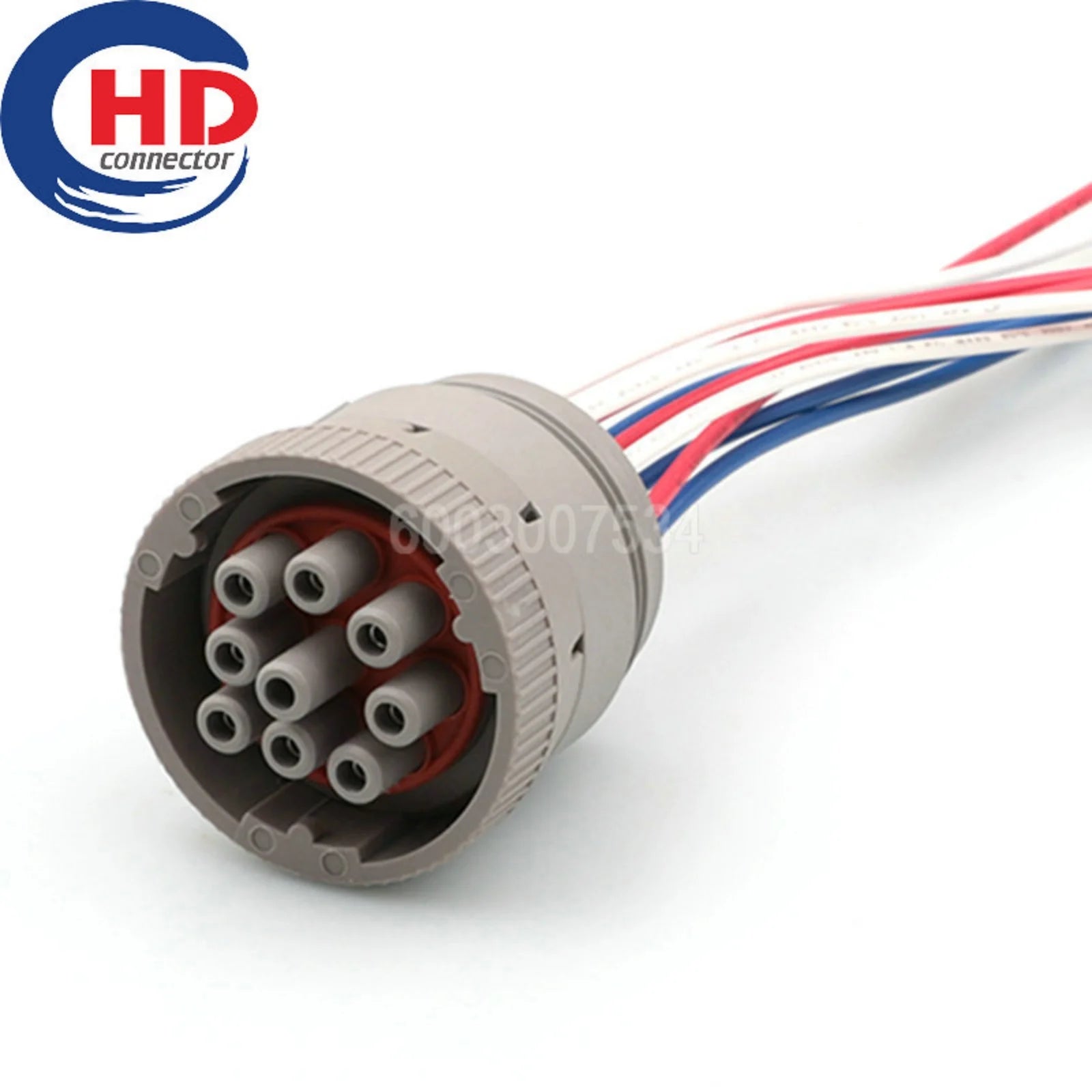 9 Pin Waterproof Deutsch New ROHS Auto Electronic Female Connector Diagnosctic Tool Circular Grey Wiring Harness HD16-9-96S