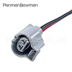 1 Set 2 Pin Auto 176142-2 Electronic Fan Connector Plug Brake Booster Pump Assembly Wire Harness 176143-6