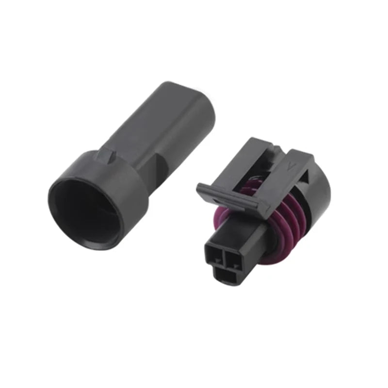 12065287 Waterproof connector 12078090 for water temperature sensor throttle 2pin plug housing with terminal 0441004