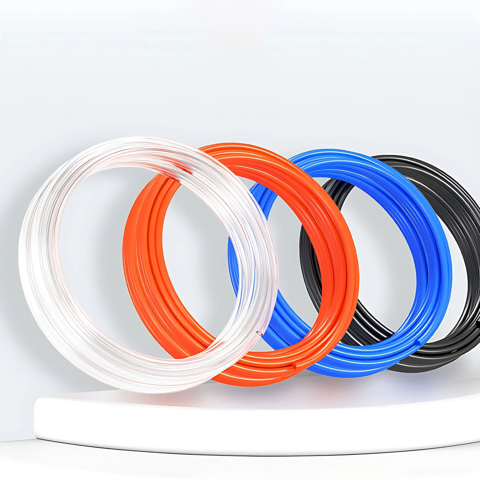 10M/20M/50M/100M Air Component Hose Polyurethane Tubing Tube 4mm 6mm 8mm 10mm 12mm Pipe Line Hose Pneumatic Tube for Compressor
