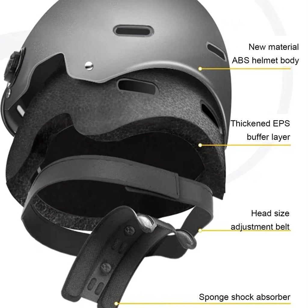 Electric Bicycle Motorcycle Dot Certified Electric Vehicle Helmets Men Women Four Seasons Sun Protection Lightweight Half E-bike