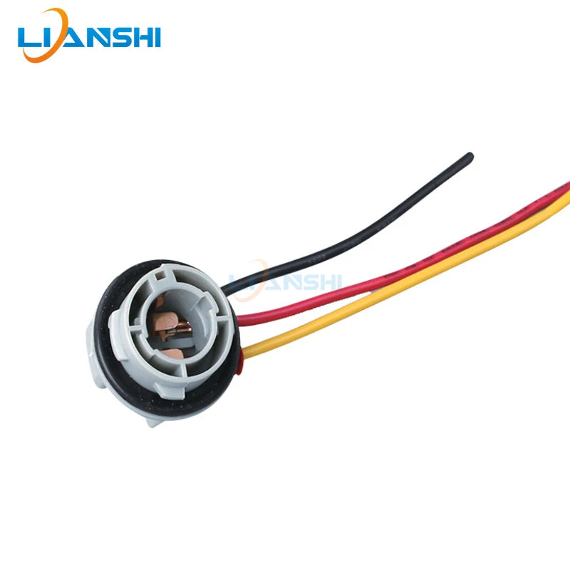 Automotive LED socket wire connector BA15S/1156/1157 bulb turn signal light socket wire harness