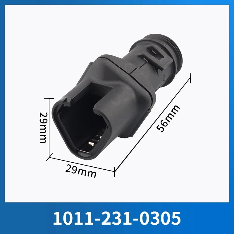 1011-227-0205 Dechi connector snap corrugated pipe DT06-2S/12S tail clamp Straight male and female DT04-2P 1011-229-0205