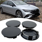 4pcs 70mm Car Black / Silver Universal Car Wheel Hub Center Cap Cover Wheel Hub Center Badges Fit For RM Rims Type