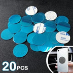 1/20Pcs Magnetic Metal Plate For Magnetic Car Phone Holder Universal Iron Sheet Sticker Stand Mobile Phone Magnet Holder Mount