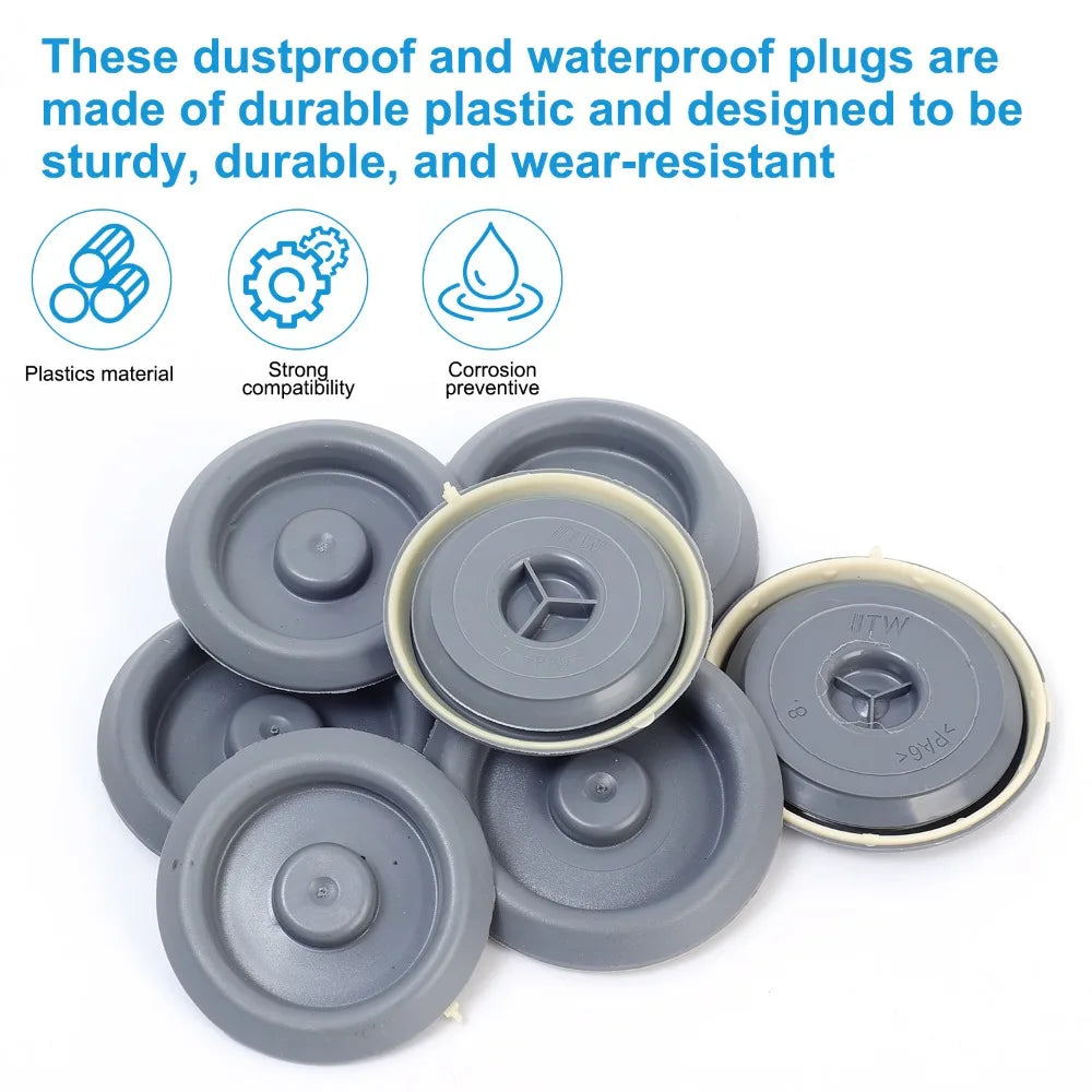 VW Chassis Floor Waterproof Dust Plug – Tiguan Passat Bora Polo Golf Lavida Trunk Spare Tire