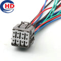 16 Pin Auto Waterproof Electrical Connector AC Assembly Car Plug Female Socket Car Wiring Adapter 6189-0715
