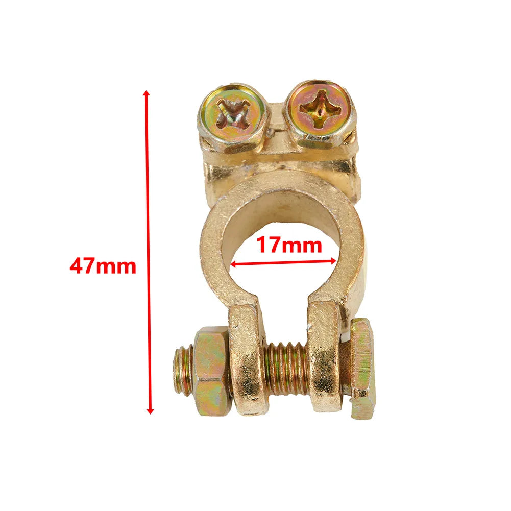 1 Pair Or 2 Pairs Batteries Terminals Leisure Battery Terminals Connectors Clamps Car Van Caravan Motorhome 12V