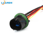 HP406-10021/HP481-10021 is a 10-pin connector for waterproof wiring harness plugs of Hyundai, Kia and Haval car headlights