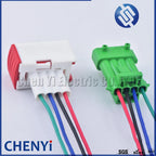 4Pin auto waterproof O2 Lambda Probes Sensor connector Oxygen Sensor pigtail plug 185001-6 144998-5 144998-6 For Peugeot Citroen