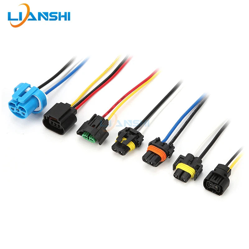 9004-9005-9006-h9-h11-h13-h16 Halogen headlamp socket connector for automobiles