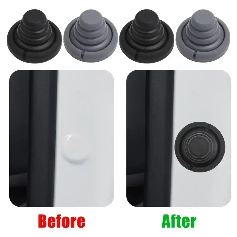 Car Door Anti-Collision Silicone Pads Sound Insulation Gasket Auto Soundproof Shockproof Sealing Rubber Pad Door Edge Sticker