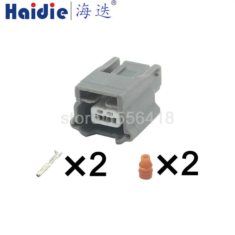 1-100 sets 2 pin  Auto Wheel Anti-lock Braking System ABS Sensor Socket AC Assembly Waterproof Connect 7282-9393-10 7283-9393-10