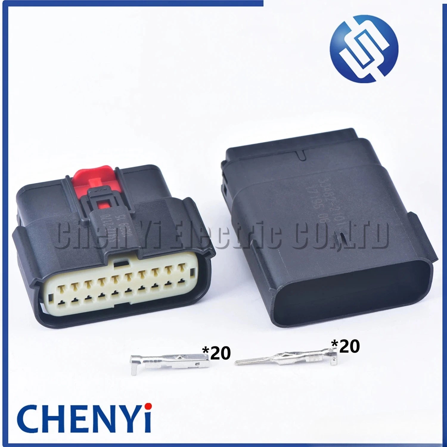 2 3 4 6 8 12 16 20 Pin Car Waterproof Connector Tail Lamp Headlight Light Socket Plug 33471-0301 For Ford BUICK Chevy cadillac
