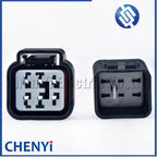 6 Pin Automotive waterproof connector Car headlight harness assembly plug MG645579-5 MG645579 With s Pin For Hyundai Kia