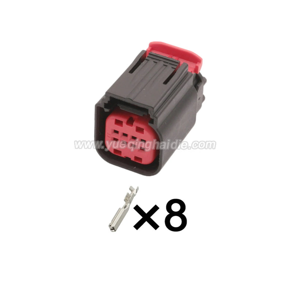 8Pin Connector Waterproof 1mm Connector Parking Sensor ACC Module Air Flow Meter Wire Harness Cable Socket 1411001-1 1-1411001-0
