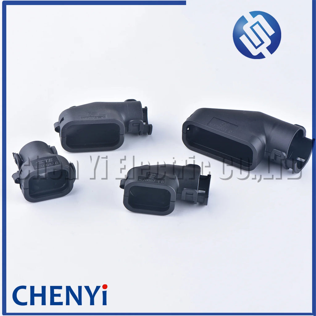 Connector electric wire back cover protective shell Fixed Wire Group Bent Tail Buckle 1670057-1 1670364-1 1563110-1 1670865-1