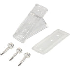 10 Pcs Compatible  Snow Guard For Metal Roof With  Foot Pads And Screws Including  Sealing Gaskets Easy Install  Secure Screws