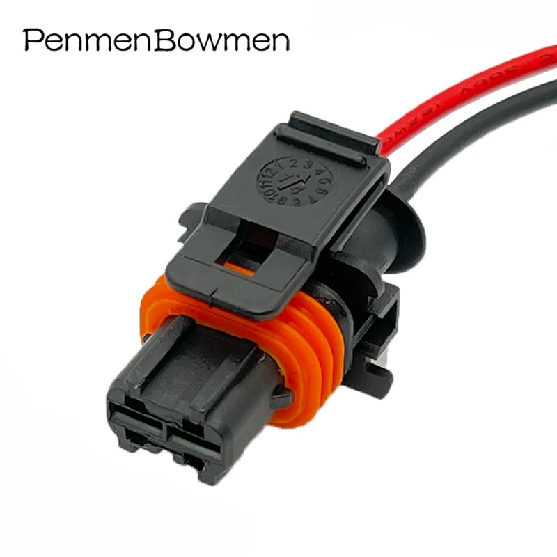 1 Set 2 Pin 1928404072 Auto Common Rail Diesel Injector Plug Electrical Cable Connectors Wiring Harness Socket 1928403137