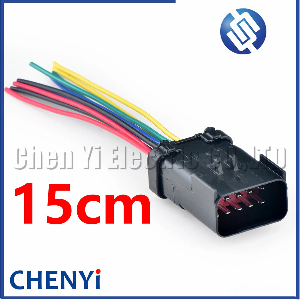 10 Pin female or male auto waterproof wiring harness plug connector 54201009 DJ7102B-2.8-11 DJ7102B-2.8-21 For ford Cummins