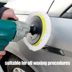 3/4/5/6/7 Inch Car Polishing Pad Soft Imitation Wool Ball Polishing Discs For Automotive Paint Care Cleaning Beauty Supplies