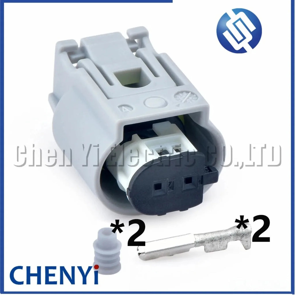 2 Pin Automotive waterproof connector Car temperature sensor Wire harness Plug 8795956-01 809-109-505 9781140067144