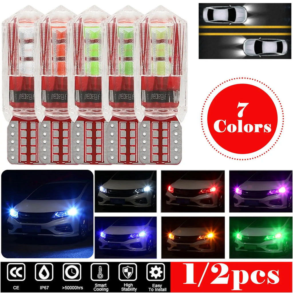 Width Light Modified Car Led Lens Bulb T10 Small Light Super Bright Car Exterior Lights Running Lights General Wholesale H11 H7