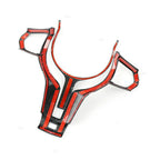 ABS Carbon Steering Wheel Cover Trim For BMW F Chassis F22 F30 F32 F10 F12 F15 Carbon Fiber Steering Wheel Lower Cover Trim