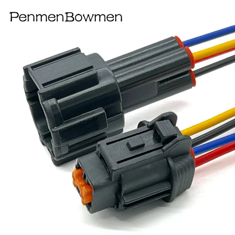 4 Pin Car Waterjet Motor Oxygen Plug Wire Harness Auto Waterproof Electrical Connector for Nissan PB291-04027 6185-1169