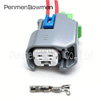 1 Set 2 Pin Auto Fuel Injector Waterproof Female Electrical Connector Wiring Harness for 15423278 15419715
