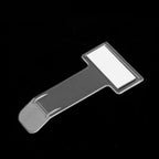 Car Vehicle Parking Ticket Permit Holder Clip Sticker Windscreen Fastener Kit Plastic Permit Card Holder Clip Sticker Car Parts
