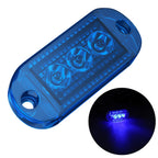 1PC LED Clearance Light Side Marker Truck Trailer Lorry Lamp Red White 12V 24V Oval Front Rear Clearance Indicator Lamp Car Part