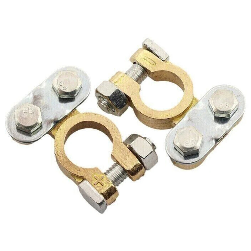 2 Pcs 12V Battery  Terminals Connectors Clamps For Leisure  Clamps Car Van Caravan Campervan  Quick Release Terminal