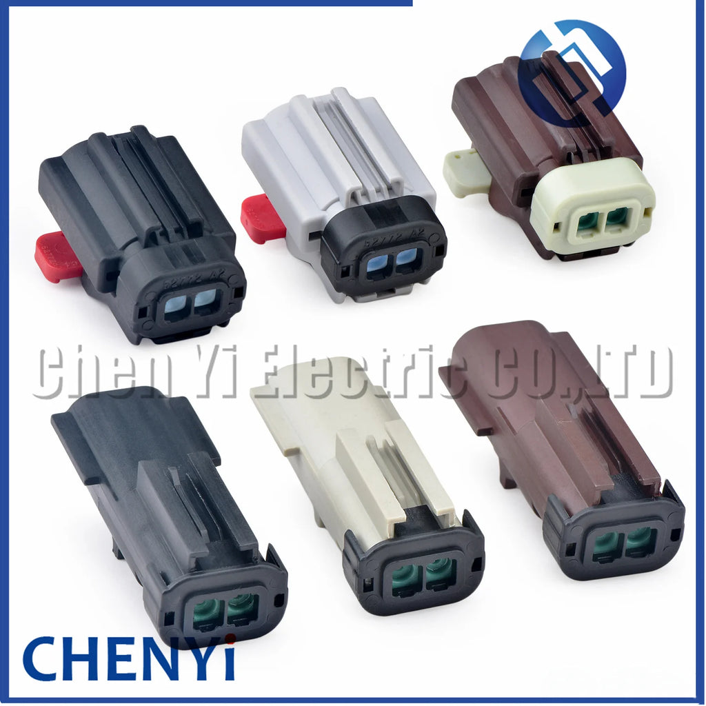 2 Pin automotive waterproof connector Air solenoid valve plug 54200207 54200261 54200206 For Cummins Jeep Lincoln Chrysler