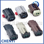 2 Pin automotive waterproof connector Air solenoid valve plug 54200207 54200261 54200206 For Cummins Jeep Lincoln Chrysler