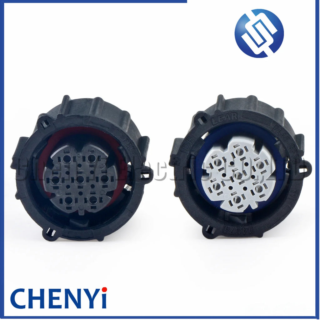 7 Pin circular Automotive waterproof connector truck Headlight wire harness Plug 18369.062.000 18369062000 For C7H G7S