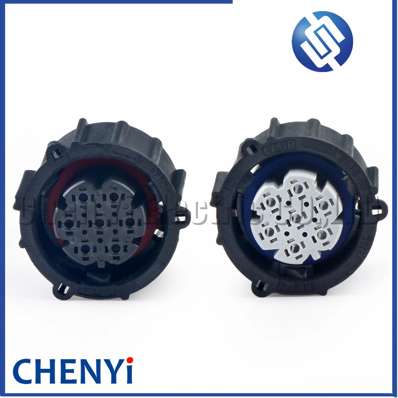 7 Pin circular Automotive waterproof connector truck Headlight wire harness Plug 18369.062.000 18369062000 For C7H G7S