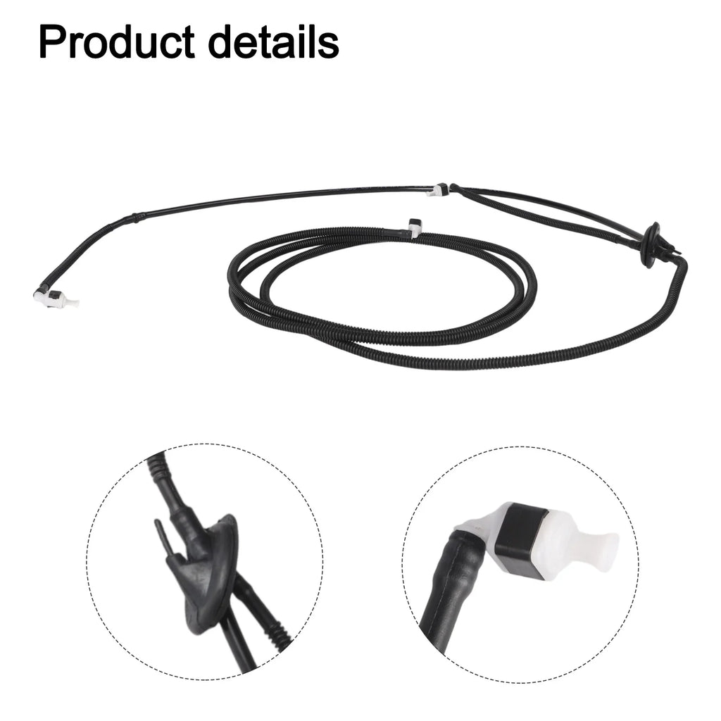 1PC Windshield Washer Wiper Spray Nozzle Hose For Golf For Passat 1J0955751D Car Hood Wiper Spray Hose For Car Accessories